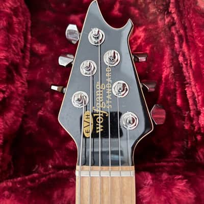 EVH WG-T Wolfgang Standard Quilt Hardtail 2010s - Transparent Black image 6