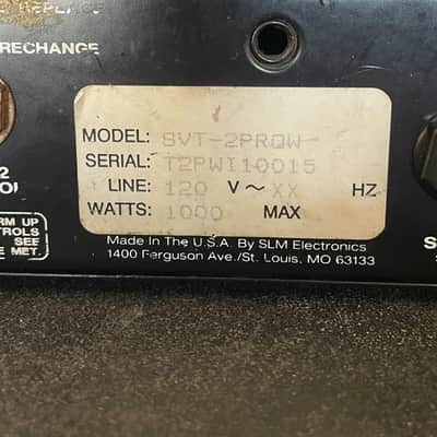 Ampeg SVT II PRO+CABINET SVT 18 e SVT 210 PRO metà anni '90 image 7