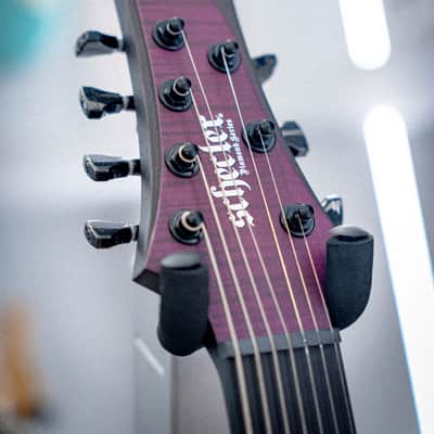 Schecter John Browne Signature Tao-7 2022 - Present - Satin Trans Purple image 7