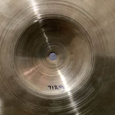 Zildjian 15" A. Transition Stamp Hi-Hat Cymbals (Pair) 1946 - 1953 - Traditional image 8