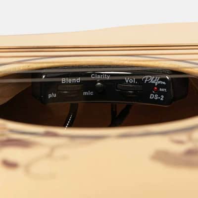 Crafter TB G-MAHO CE Anniversary MAHO Series Grand Auditorium Cutaway Twinbirds Inlay Design Solid Spruce Top Mahogany Neck 6-String Acoustic-Electric Guitar w/Gig Bag image 7