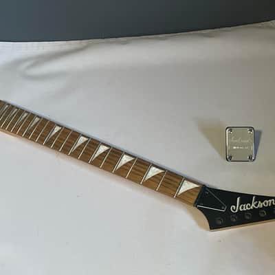 2000's India Jackson JS30RT JS Series Reverse Guitar Neck Standard Nut HT 24 Fret Dot Inlays