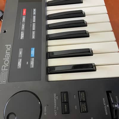 Roland Alpha Juno-1 49-Key Programmable Polyphonic Synthesizer 1985 - 1988 - Black image 3