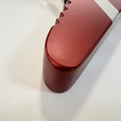EVH Shark 2019 Burgundy/Silver Stripes image 19