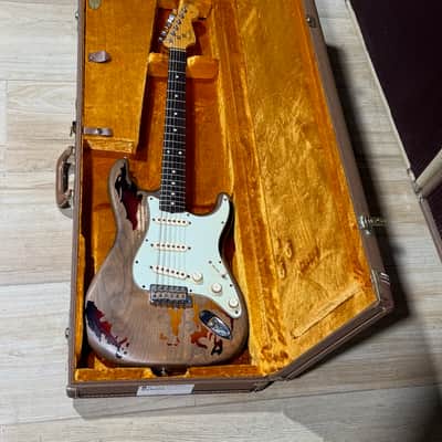 Fender Stratocaster Rory Gallager Signature 2005 - killer 20 year old axe w/all paperwork & COA ! image 15