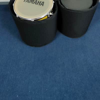 Yamaha - Hipgig MKI – Yellow Drum Kit – Vintage Rare Compact Drum Set - Inc. Cases image 13