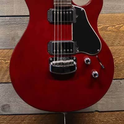 Ernie Ball Music Man Valentine HT Trans Cherry H07917 image 1