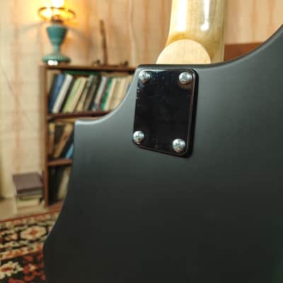 Samara Style Black Electric Guitar Rare USSR Era Tribute Custom Options image 8