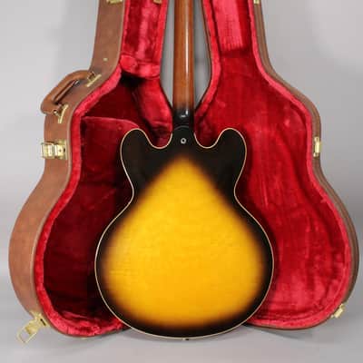 1995 Gibson ES-335 Dot Reissue Sunburst Finish Electric Guitar w/HSC image 3