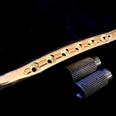 Gibson NOS vintage Stop Tailpiece SG Les Paul 1989 - Gold image 3