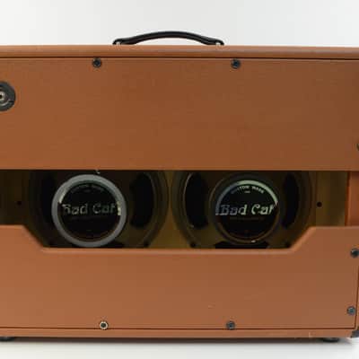 Bad Cat Panther R Head & S-212 Cabinet Brown Ostrich Tolex image 10
