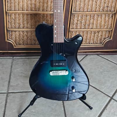 Thomas Rodriguez Custom Sunburst 2000s - Black with Blue sunburst image 3