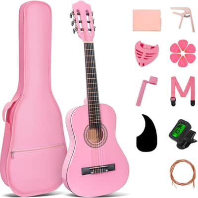 JJC-HRTK1-PPK ピンク アコースティックギター　ハート JJ Heart JJC-HRTKIT-PPK Acoustic Guitar With Gig Bag | Reverb
