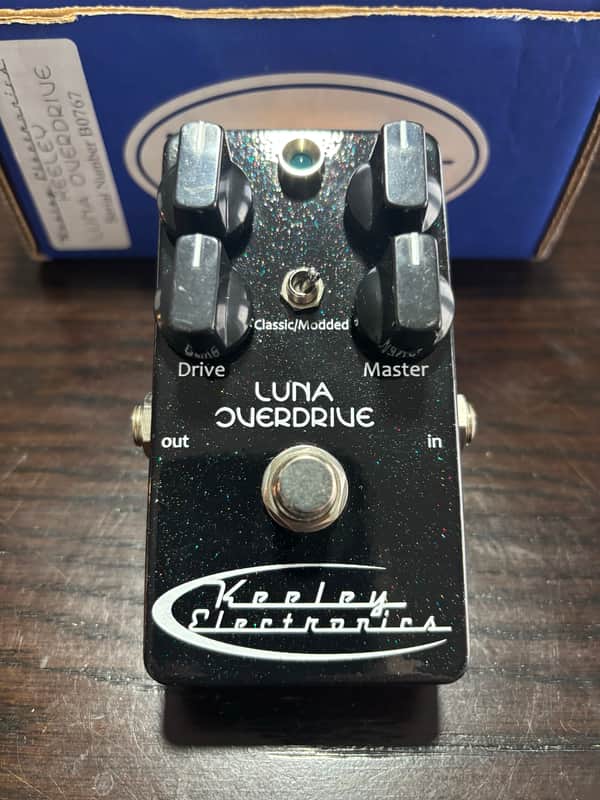 Keeley Luna Overdrive Pedal - Classic Op-Amp Circuit image 1