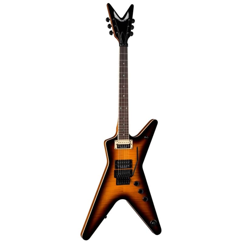 Dean ML 79 Floyd Rose | Flame Top | Seymour Duncan Pickups (Trans Brazilia) image 1