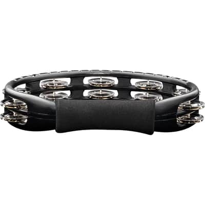 Meinl Traditional ABS Tambourine steel jingles - noir image 3
