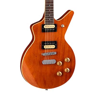 Dean Cadillac 1980 Electric Guitar - Gloss Natural Mahogany image 3