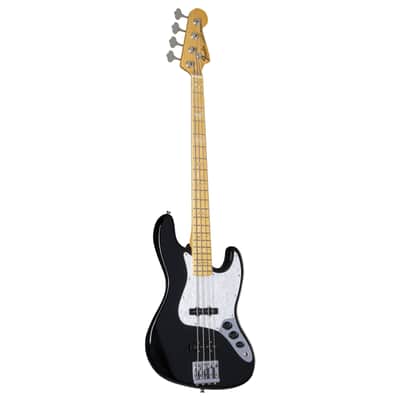 Fender AS Geddy Lee US J-Bass MN BLK Black - 4-String Electric Bass image 1