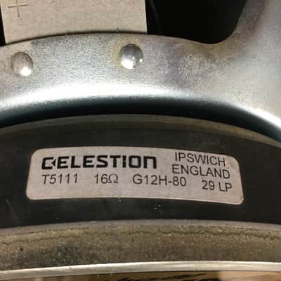 Celestion WH80-16, Silver, 12" Wolverine, Made for Marshall image 4