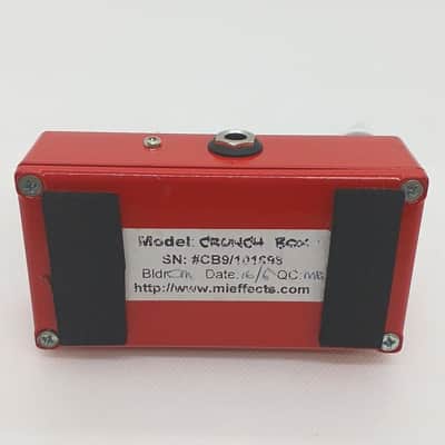 MI AUDIO Crunch Box Distortion Pedal Guitar Effects Used | Reverb