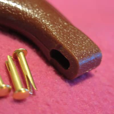 1980's vintage BRUCE OFFSET guitar case Handle for gibson les paul es 335 L5 175 image 8