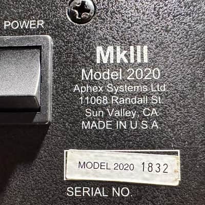 Aphex 2020 Mk III RARE Options - Silver image 3