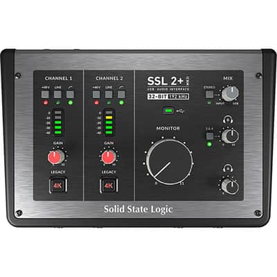 Solid State Logic SSL 2+ MKII - 2x4 USB Audio Interface image 2
