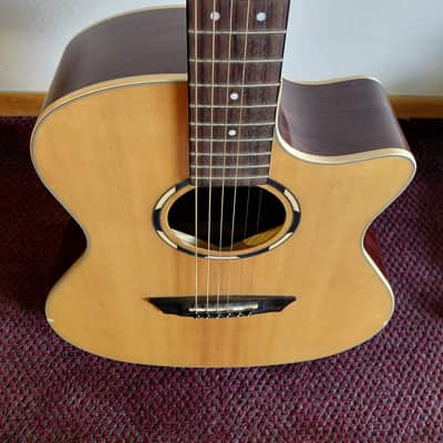 Washburn WLO10SCE Woodline 10 Series Cutaway Orchestra with Electronics 2010s - Natural image 3