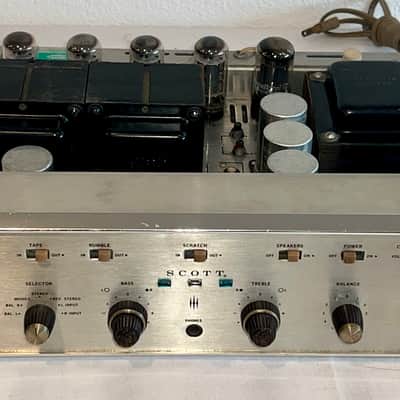 1960's HH Scott 299D Stereo Integrated Tube Amplifier, Closet Find Very Clean ! image 14
