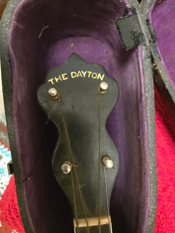 Dayton  4 String Tenor Early 1900's antique  - Original image 1