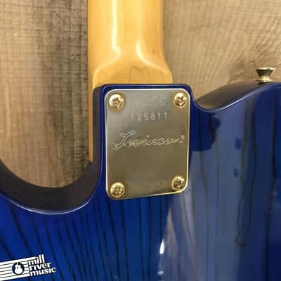 Levinson Blade Delta T2 Thinline Telecaster Ocean Blue MIJ image 8