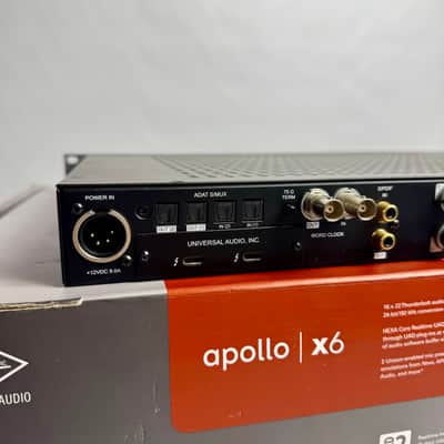 Universal Audio Apollo X6 Thunderbolt 3 -Used- Black Lion Audio Mod Bild 7