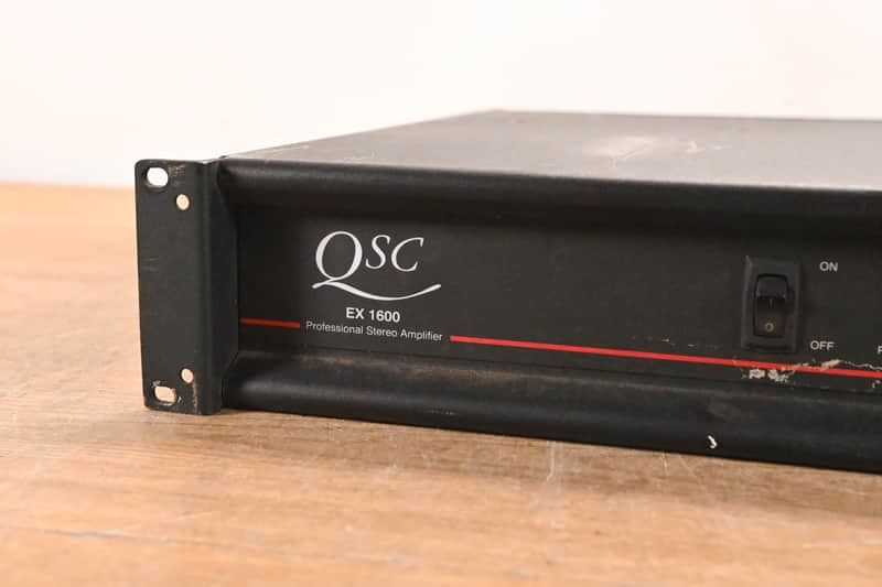 QSC EX 1600 Dual-Channel Power Amplifier CG01W6V | Reverb