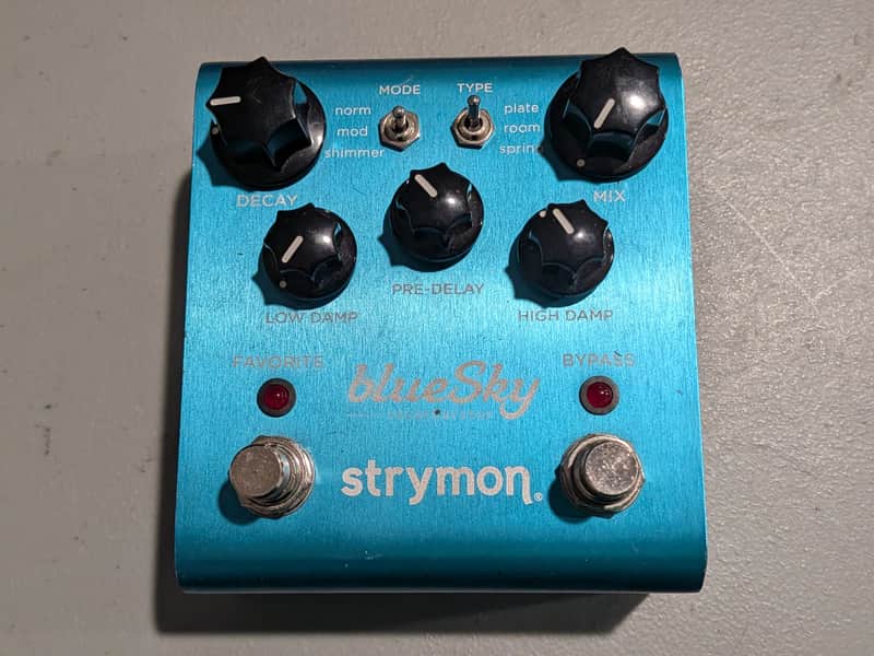 Strymon Blue Sky Reverberator V1 | Reverb UK