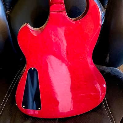Vicers Custom 2020 - Cherry Burst with Quilted Maple Top image 2