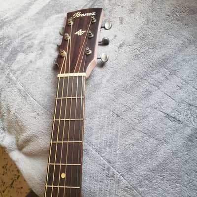 IBANEZ AV8CE-AFP | Full "Thermo Aged" Mahogany top sides & back | Antique Flamingo Pink | Serial No. 1X-01 CD191116747 image 22