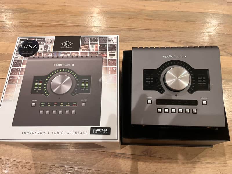 Universal Audio Apollo Twin X QUAD Heritage Edition Thunderbolt 3 Audio Interface 2020 - Present - Gray image 1