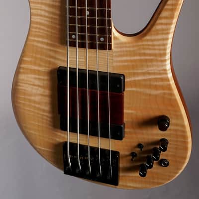 Fodera Imperial Elite 5 - Flame Maple Top image 3