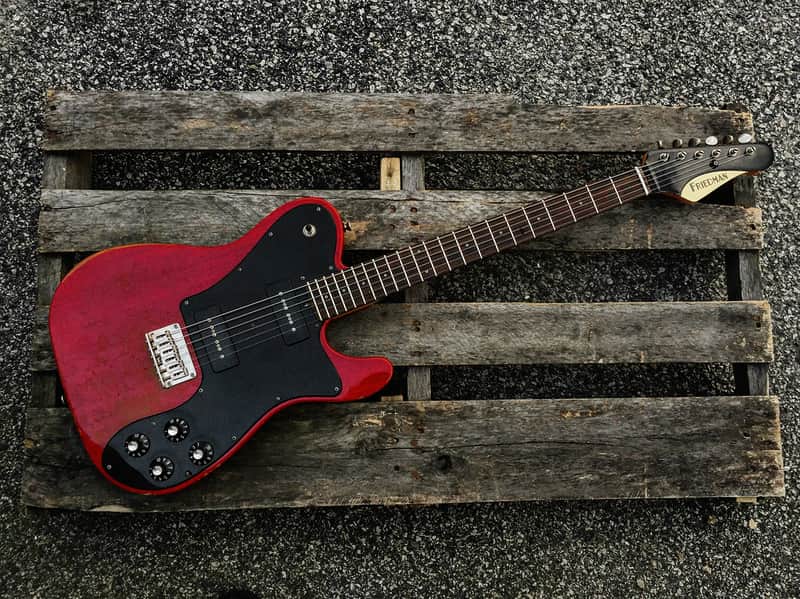 Friedman Vintage T with Classic 90's - Trans Red Telecaster Electric Guitar image 1