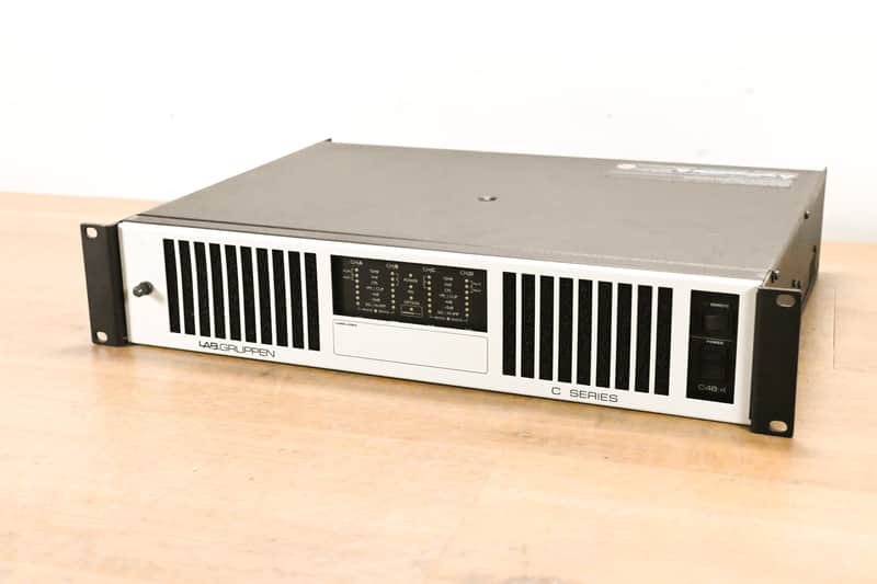 Lab Gruppen C 48:4 4800W 4-Channel Power Amplifier CG015P3 image 1