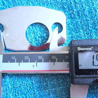 Ludwig Bass Drum Leg Spur Mounting Bracket Backing Plate - Vintage image 4