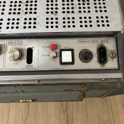 Meazzi 666 Amplifier & Tape Echo Unit - Vintage - For Parts/Repair - Not Working image 6