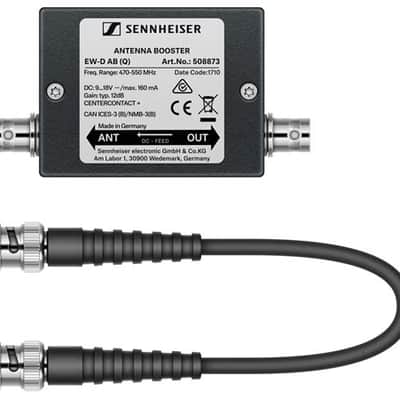 Sennheiser EW-D AB R Inline Antenna Booster 10 dB Gain 520-608 MHz image 2