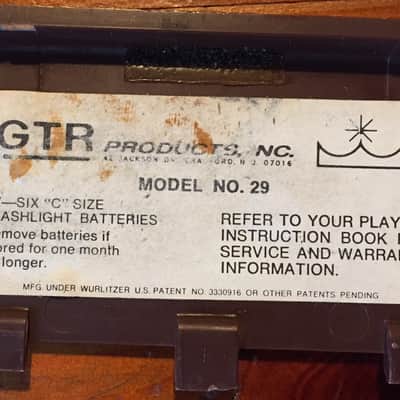 Very Rare Vintage Orgatron 1 Analog Synthesizer Portable Organ Model 29 image 3