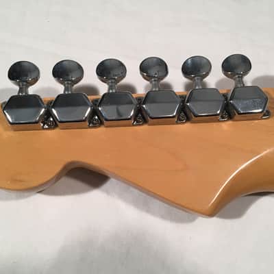 1984 Fender Japan Vintage Squier 62 Reissue Stratocaster Neck Rolled Edges image 8