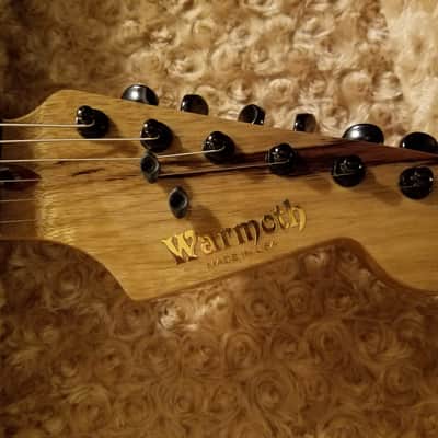 Warmoth Super Strat 2013 Black Korina image 6