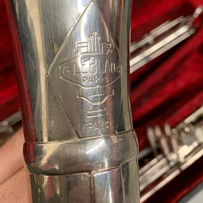 Good used Leblanc metal contra bass clarinet image 5