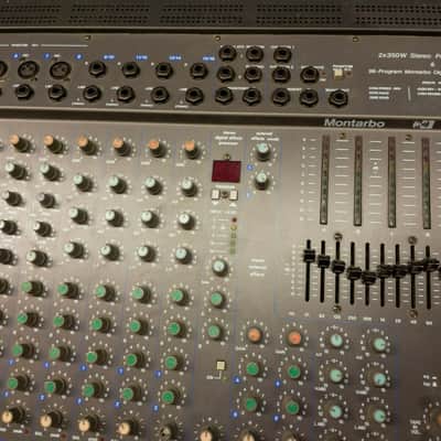 Montarbo 716 Stereo POWERMIXER 12/16-Kanal, 2 x 350 Watt, 10-Band-Graphic EQ, High Quality! image 6