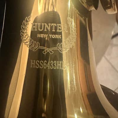 Hunter Soprano Saxophones with case, two necks and mouthpiece included - Demo - Play tested only image 3