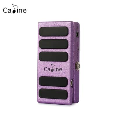 Caline CP-72 Purple Bass Guitar Wah & Volume 2 in 1 Guitar Effects Wah/Vol Pedal- Incredible on 6 String Guitar image 4